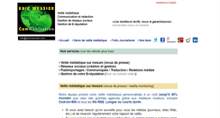 Desktop Screenshot of ericmessier.com