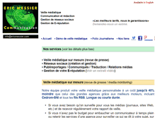 Tablet Screenshot of ericmessier.com